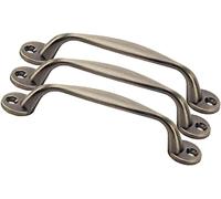 Handles Drawer Kitchen Cupboard Handles Pull 3Pcs Kitchen Cupboard Door Wardrobe Hardware Furniture Zinc Alloy Cabinet Door Handle -B||Hole distance 120mm