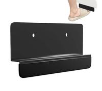Handless Handle for Trash Can Drawer - Under Cabinet Foot Pull | Trash Drawer Handless Handle | Carbon Steel Cabinet Foot Pull for Kitchen