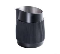 Handless Milk Frothing Jug Espresso Milk Pitcher 420ml Milk Frothing Jug Steaming for STAINLESS Steel w/Sheath Use with Coffee Machine or Frother for a Latte