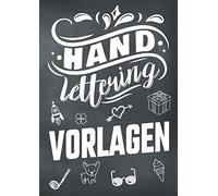 Handlettering Vorlagen: Schmuckelemente zum Verzieren von Karten, Einladungen und Tafeln - Vorlagenbuch mit 37 Themen wie Musik, Einhörner und Pflanzen -
