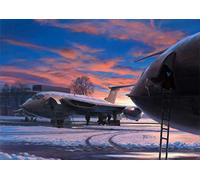 Handley Page Victor RAF Marham Jet Aircraft Plane Christmas Card