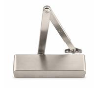 HANDLEZONE® Size 2-4 Door Closer | BS EN 1154 Certified | Certifire Approved | UKCA & CE Marked | Fir Hydraulic | Adjustable Door Closer | Up to 90kg / 1100mm | Ref 9024