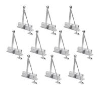HANDLEZONE® Size 3 Door Closer - 10 Pack | BS EN 1154 Certified | Certifire Approved | UKCA & CE Marked | Commercial Fire Door Closer | Adjustable Hydraulic | Up to 60kg / 950mm | Ref 603