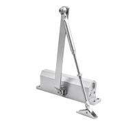 HANDLEZONE® Size 3 Door Closer | BS EN 1154 Certified | Certifire Approved | UKCA & CE Marked | Fir Hydraulic Door Closer | Adjustable | Up to 60kg / 950mm | Silver | Ref 603