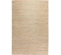 The Rugs Handloom Jute Rug Dhaka Natural Jute Wool Cotton Woven Rug In Beige