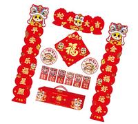 Handmade 2025 Snake Theme Poetics Couplets Chinese New Year Door Sticker for Cultural Celebration Home Decoration Snake Year Celebration
