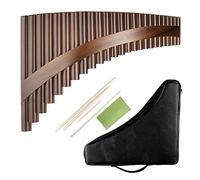 Handmade 25 Pipes Pan Flute G Key Right Hand Pan Pipes Traditional Woodwind Musical Instrument Bamboo Made Pan Flute