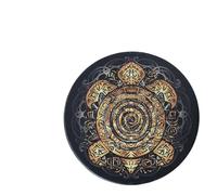 Handmade Alchemical Moon Drum Craft Desktop Decoration For Meditation Spiritual Music Sound Healing Tool(Beauty A)