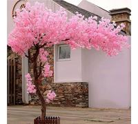 Handmade Artificial Cherry Blossom Tree3.2ft Wishing Tree for Home Office Wedding Birthday Christmas DécorIndoor & Outdoor Use 1.0x0.6m