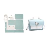 Handmade Bag Retro Hand Stitching Sewing Handbag Shoulder Bags Accessories Pu Leather Adjustable Strap