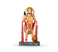Handmade Bajrang Bali Hanuman Idol for Car Dashboard Gift, 4.5 Inch