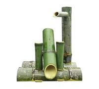 Handmade Bamboo Fountain Kit - Japanese Garden Water Feature for Outdoor Decor(40cm)