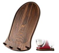 Handmade Bamboo Mixer Mobile Tray Kitchen Slider Countertop Appliance Board | 2-in-1 Wooden Mixer Slider, Stand Sliding Accessories with Attachment Storage Pegs Organizer Anti-Slip Baking Station