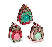 Handmade Bath Bomb in Shaped Gift Box - Christmas Pusheen the Cat Christmas