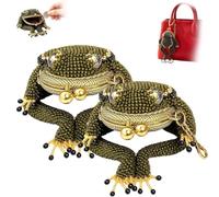Handmade Beaded Frog Coin Purse