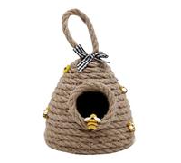 Handmade Beehive Pendant Hand Woven Bee Hive Ornaments