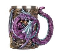 Handmade Beer Tankard, Beer Coffee Tankard, 3D Medieval Dragon Beer Tankard, Beautiful Handmade Mug, Vintage Double Wall Accessories, Insulated Drinking Gift