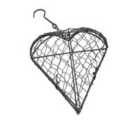 Handmade Bird Material Stand - Handmade Iron Heart Shape Stand | Hummingbird Nest Material Storage | for Breeding Activities & Places