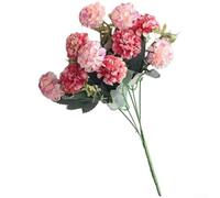 Handmade Blue Hydrangea for stem 30x15cm Silk Flower Arrangement(Pink)