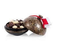 Handmade Bonbonnière with Assorted Chocolate Coated Almonds - Palm Oil Free, 130g
