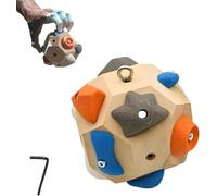 Handmade boulder blocks - improve finger and hand strength, 3D climbing ball, ready-to-use climbing training ball, finger strength training ball gift for climbing enthusiasts(3 packs)