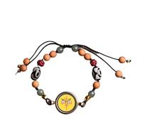 Handmade bracelets, Braided Bracelets, Tibetan Pendant Hand-Painted Ethnic Characteristics Wind Duo Bao Strings for Men and Women Strings Hand Rope