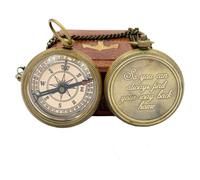 Handmade Brass Compass - “So You Can Always Find Your Way Back Home” or “Back to Me” Quote Gift for Son, Daughter, or Partner - Romantic Gift or Family Keepsake for Graduation, Travel, Farewell Gift