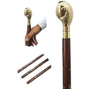 Handmade Brass Eagle Head Handle Wooden Walking stick Cane fold walking stick designer Walking Cane for Men & Women