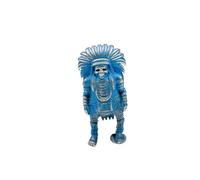 Handmade Brass Indian Chief Skull Model Beads Pendant, Personalized Jewelry Making Supplies for DIY Enthusiasts, Ideal Paracord Beads Charm Accessories, M, Brass, No Gemstone