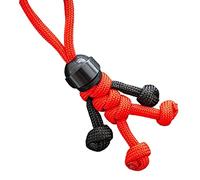 Handmade Building Block Keychain Biker Helmet Pendant Backpack Pendant Rope Hanging V9P9 Paracord Doll Bag Keychain Braided Toy