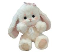 Handmade Bunny Sewing Kit, Posable Joints, 11.81-Inch Plush Animal Doll Craft Set, Complete Felt Material Kit for Making Cute Soft Toys, Arts and Crafts Gift Kids Beginners Adults