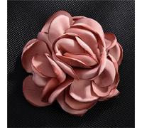 Handmade Burn Edge Flower Hair Claw Clip for Women - Trendy Floral Hair Accessories for Business and Casual Wear(10DeepKoreanPowder)