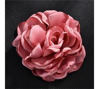 Handmade Burn Edge Flower Hair Claw Clip for Women - Trendy Floral Hair Accessories for Business and Casual Wear(11DeepPowder)