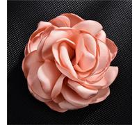 Handmade Burn Edge Flower Hair Claw Clip for Women - Trendy Floral Hair Accessories for Business and Casual Wear(4LightKoreanPowder)