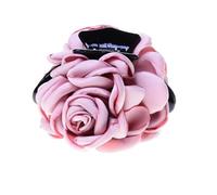 Handmade Burn Edge Flower Hair Claw Clip for Women - Trendy Floral Hair Accessories for Business and Casual Wear(2LightPurple)