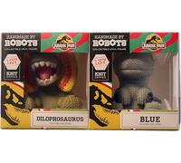 Handmade by Robots - Jurassic Park - Blue & Dilophosaurus 2-Pack