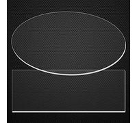 Handmade By Stukk 2 Acrylic Round Square Shape Ganaching Plates Clear Ganache Cake Decorating Board Various Sizes