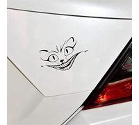 Handmade By Stukk Alice In Wonderland Cat Smile Stencil Fun Bumper Window Decor Vinyl Sticker