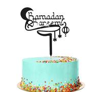 Handmade by Stukk CRD-GENTOPPER0058_Black Bakeware, Topper, Cake Decoration, Paper