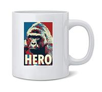 Handmade By Stukk Harambe Pop Art Hero Meme Quote Political Clothing Mug | Ceramic Coffee Mug | Stylish Printed Design | Tea & Coffee Cup Gift for Men Women Friends and Family | 11oz