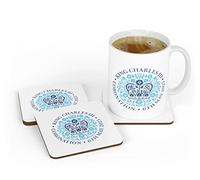 Handmade by Stukk King COASTER021 Coffe Cup, Tea, Mug Coaster, Ceramic