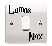 Handmade By Stukk Lumos Nox (Light/Dark) Light Switch Sticker Vinyl Decal Child Room