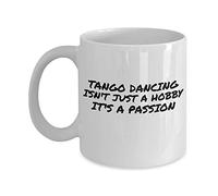 Handmade By Stukk Tango Dancing Isn't Just A Hobby It's A Passion Funny Coffee Cups & Mugs, Ceramic Coffee Mug, 11 oz