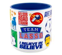 Handmade By Stukk Ted Lasso Icons Ceramic Mug | Ceramic Coffee Mug | Stylish Printed Design | Tea & Coffee Cup Gift for Men Women Friends and Family | 11oz