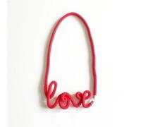 Handmade by Tinni Love Word Necklace - Red