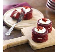 Handmade Cake Frozen Vegan Red Velvet Mini Cakes - 1x18ind
