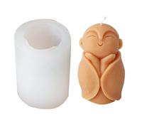 Handmade Candle Moulds Silicone Handmade Mould Monk Mould Craft Moulds Ornament Moulds Suitable for Various Occasions Candle Making