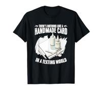 Handmade Card In Texting World Scrapbooking Craft Card Maker T-Shirt