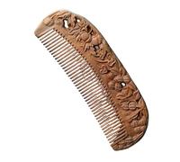 Handmade Carving Wooden Comb Head Massage Hair Styling Care Tool Comb(06)