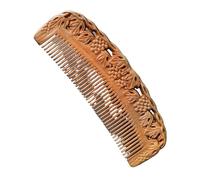 Handmade Carving Wooden Comb Head Massage Hair Styling Care Tool Comb(07)